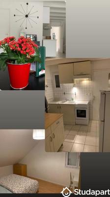 Chambre - 15 m² - 1 pièce