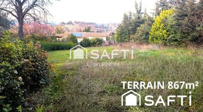Terrain - 867 m²