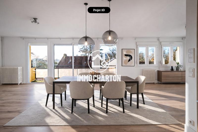 Appartement - 113 m² - 5 pièces