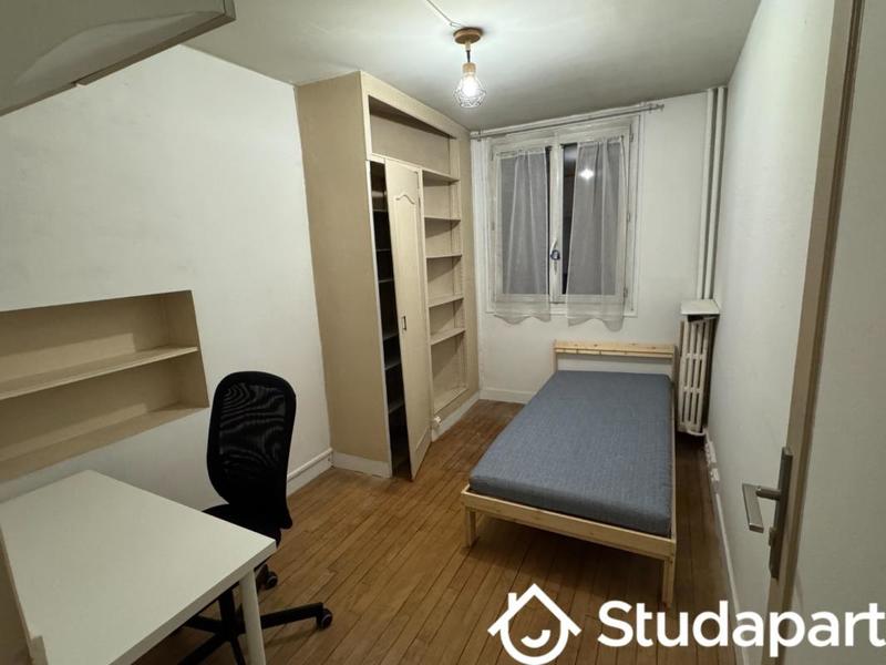 Chambre - 9 m² - 1 pièce