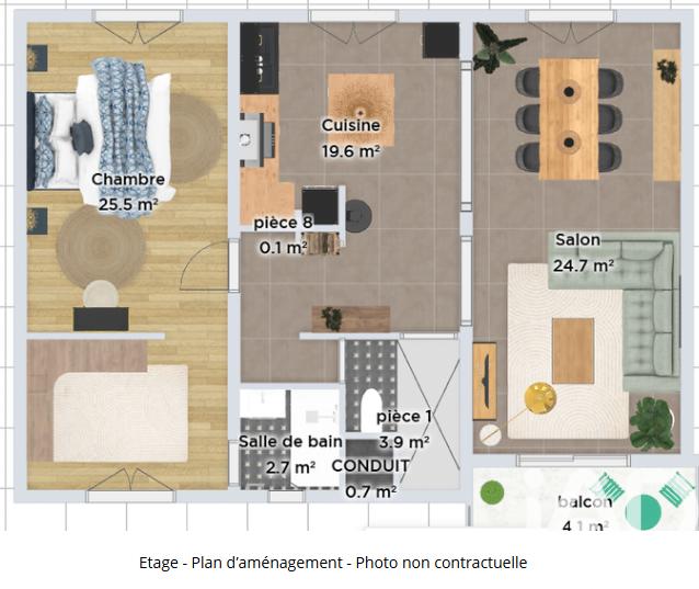 Maison - 126 m² - 5 pièces