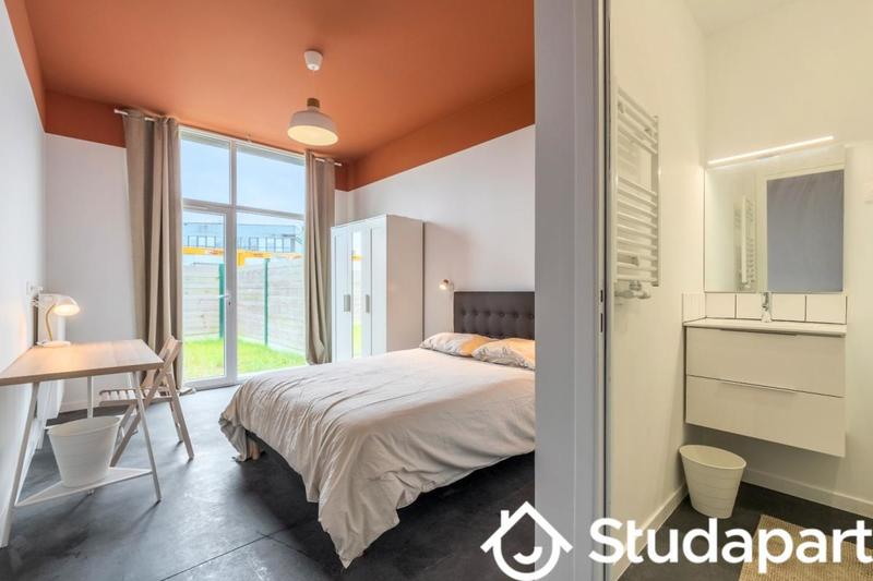 Chambre - 20 m² - 1 pièce