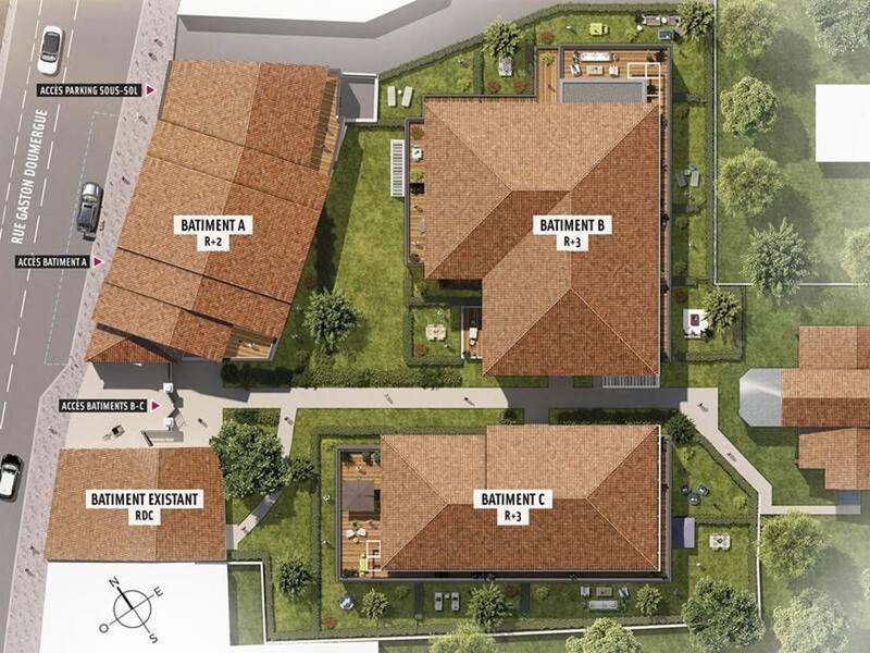 Appartement - 43 m² - 2 pièces