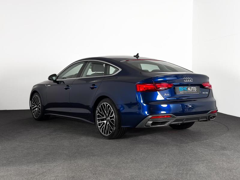Audi A5 Sportback 35 Tdi 163ch s-Tronic Mild Hybrid Virtual Cockpit Cuir Chauff Carplay Camera Gps