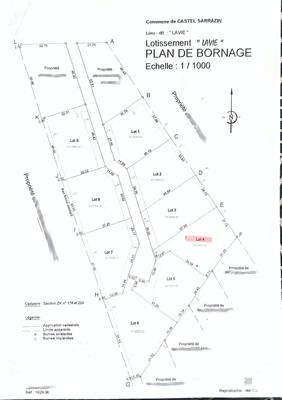 Terrain - 1 551 m²