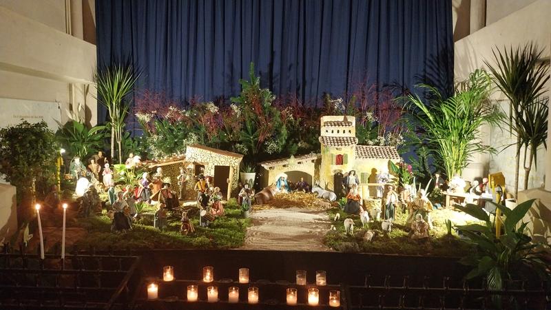 La crèche de Noël aux Réformés