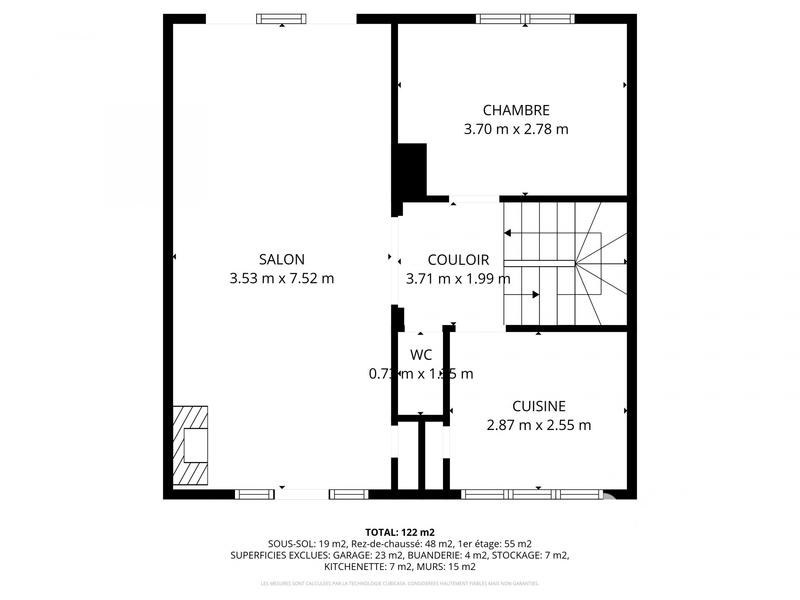 Maison - 112 m² - 6 pièces
