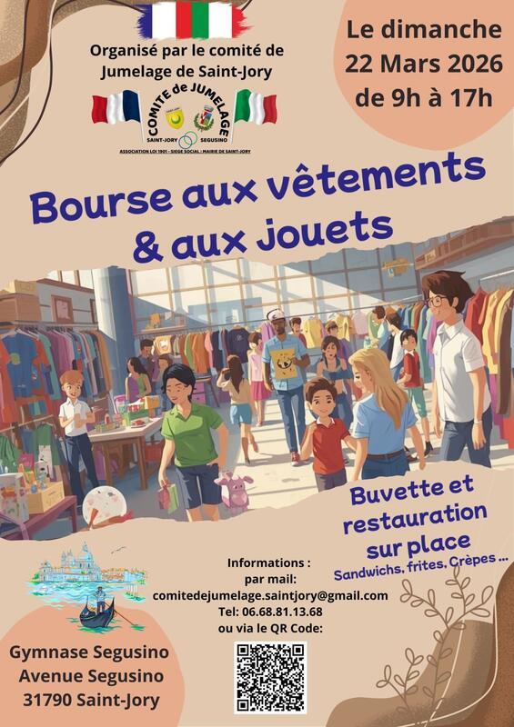 Bourse aux vêtements et aux jouets