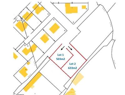 Terrain - 633 m²