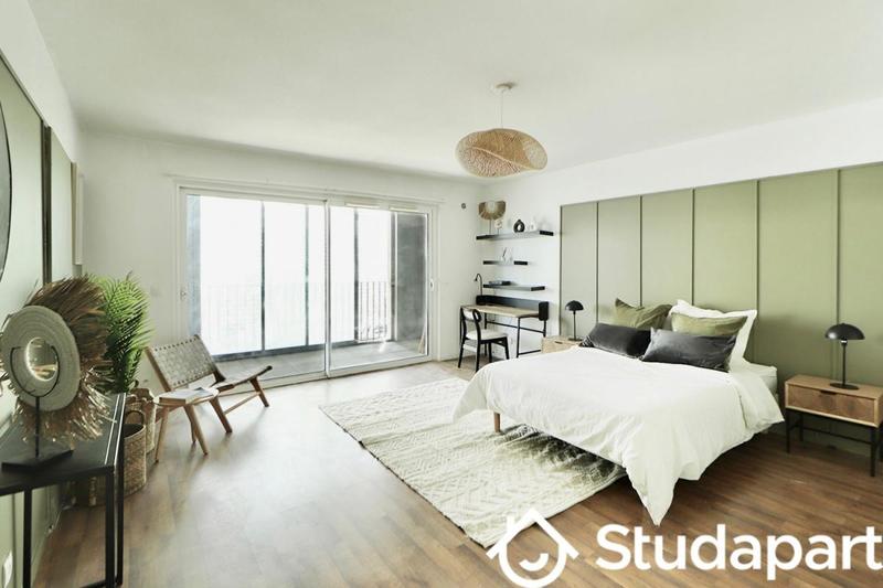 Chambre - 10 m² - 1 pièce