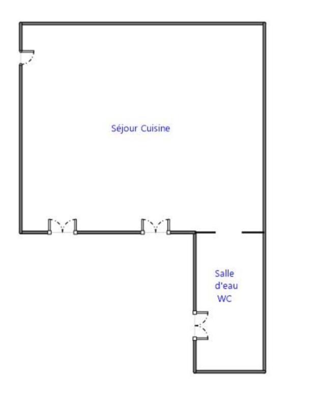 Appartement - 27 m² - 1 pièce