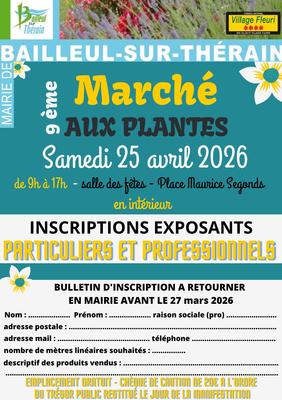 Marché aux plantes