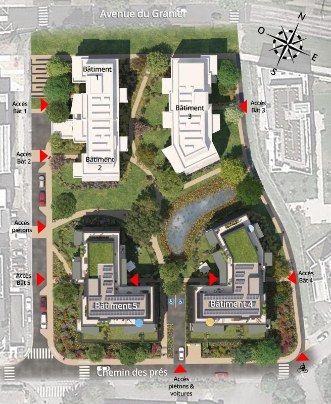 Appartement - 33 à 109 m² - 1 à 4 pièces