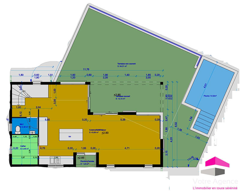 Villa - 108 m² - 5 pièces