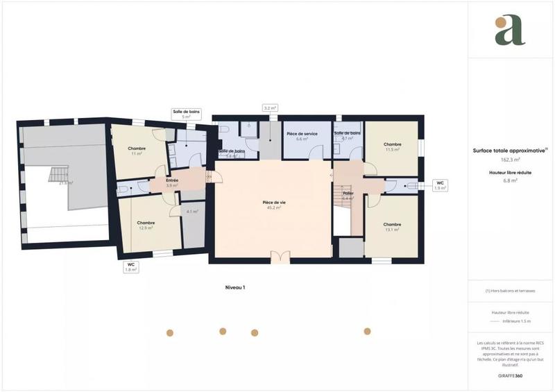 Mas - 345 m² - 11 pièces