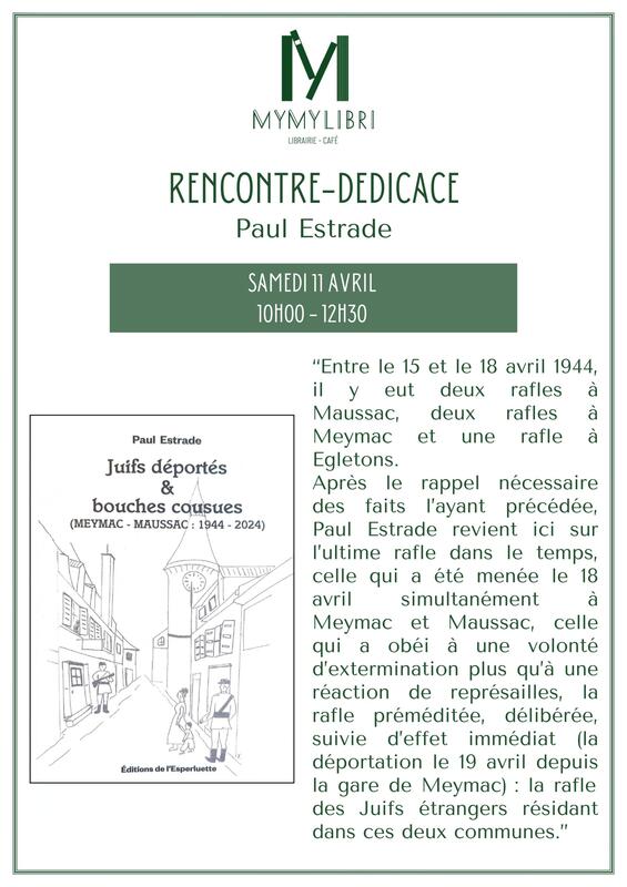 Dédicace avec Paul Estrade