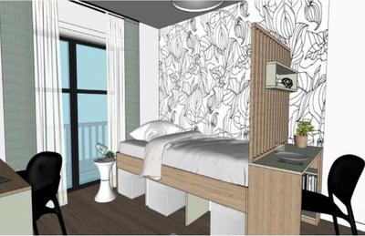 Appartement - 17 m² - 1 pièce