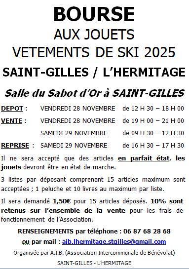 Bourse aux jouets et articles de ski