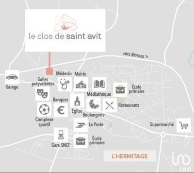 Appartement - 59 m² - 3 pièces