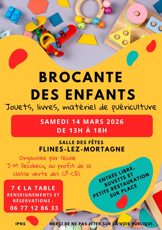 Brocante des enfants