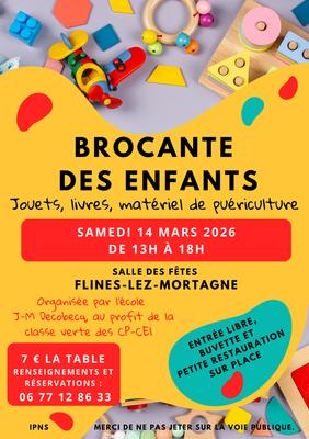 Brocante des enfants