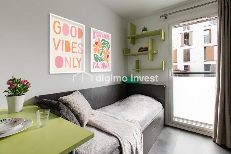 Studio - 18 m² - 1 pièce