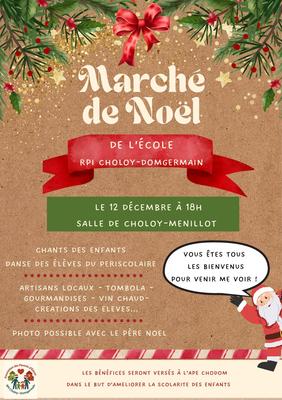 Marché de Noël - Choloy-Ménillot