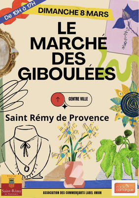 Le marché des giboulées à Saint-Rémy-de-Provence