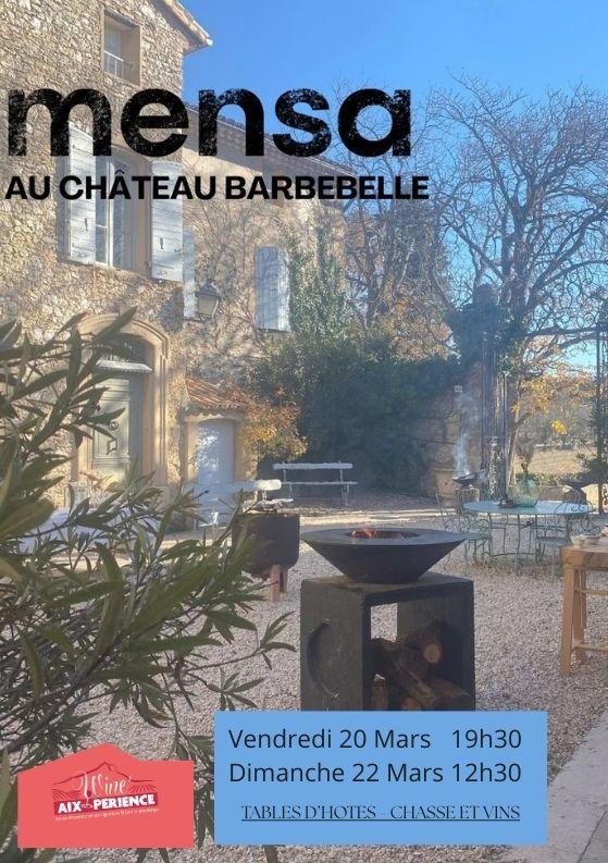Mensa au Château Barbebelle