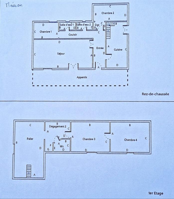 Maison - 206 m² - 7 pièces