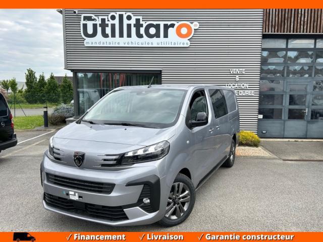 Peugeot Expert Cabine Approfondie Ca 5 Places Xl Bluehdi 180 Ch Eat8 - Gris Acier Pack Look Jantes Led Jumpy Sieges