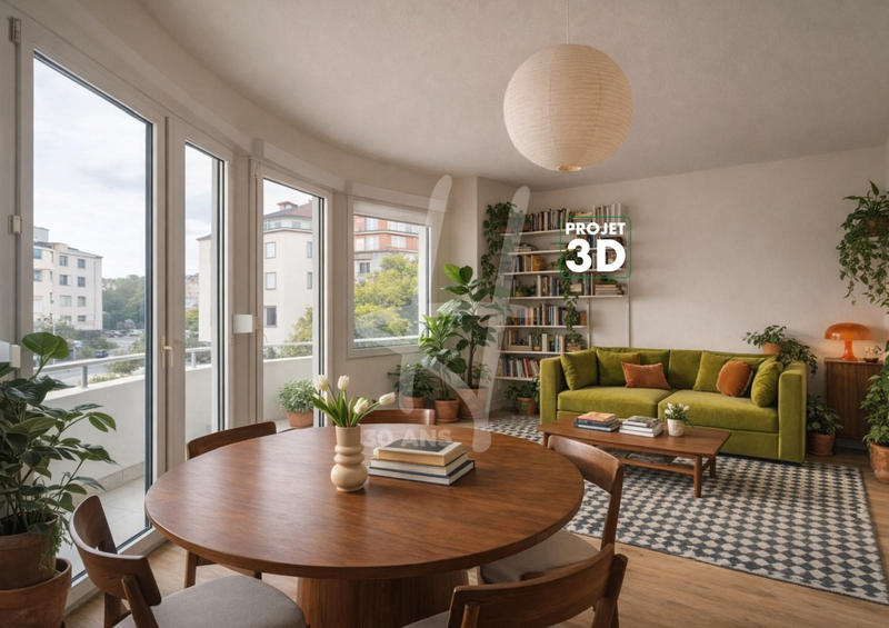 Appartement - 69 m² - 4 pièces