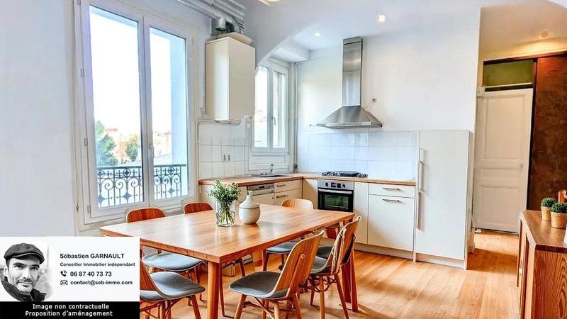 Appartement - 49 m² - 3 pièces