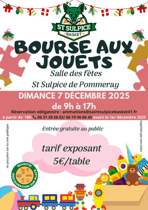 Bourse aux jouets