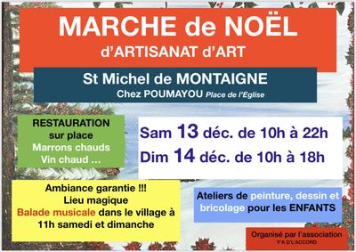Marché de Noël et d'artisanat d'art