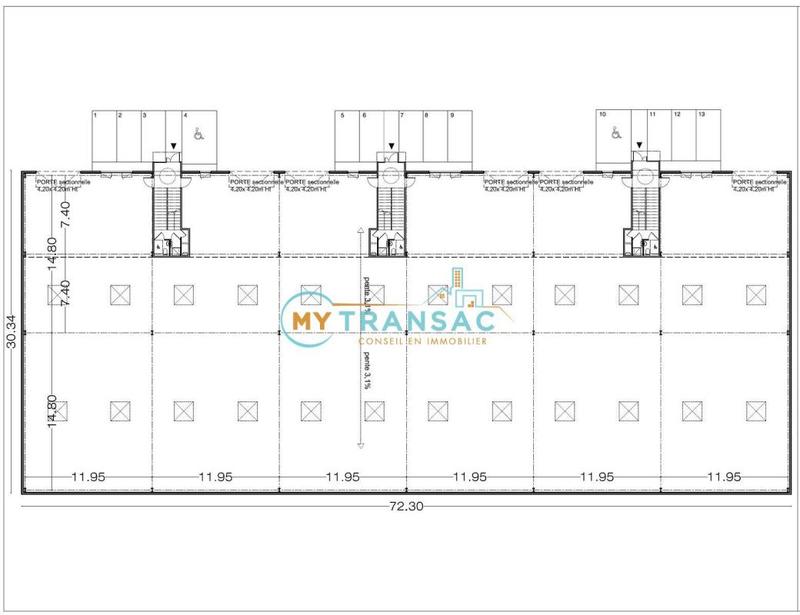 Local d'activités - 425 m²