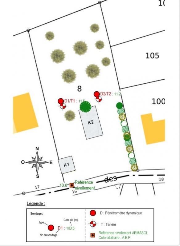 Terrain constructible - 1 640 m²