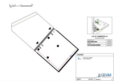 Local commercial - 107 m²
