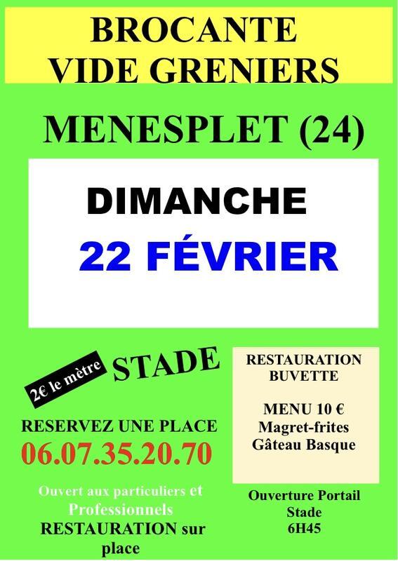 Vide grenier du foot