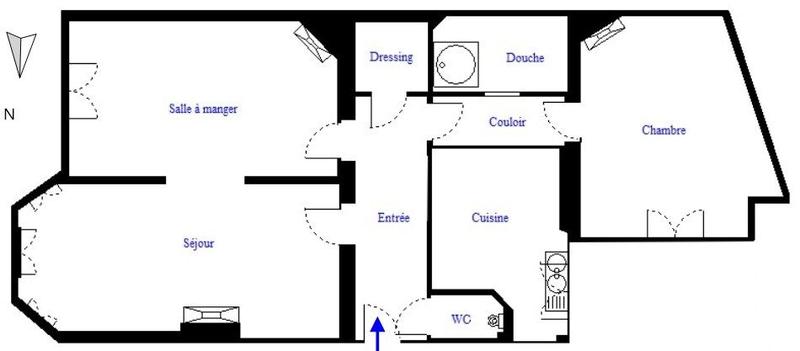 Appartement - 63 m² - 3 pièces