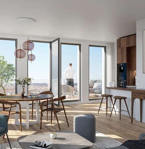 Appartement - 99 m² - 4 pièces