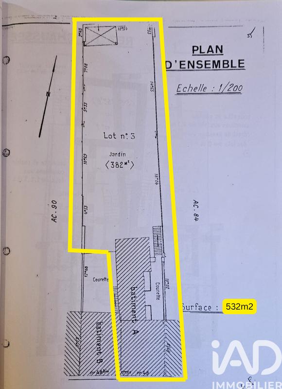 Duplex - 93 m² - 3 pièces