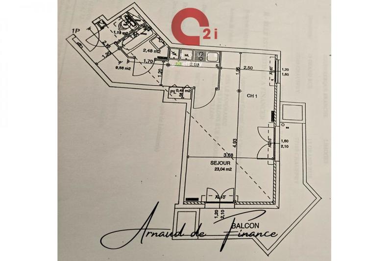 Appartement - 36 m² - 1 pièce