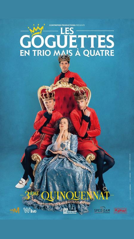 Les Goguettes (en trio mais à quatre)