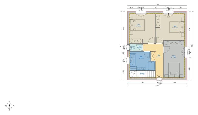 Maison - 135 m² - 6 pièces