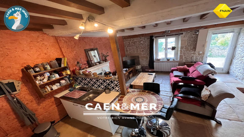 Maison en pierre - 56 m² - 3 pièces