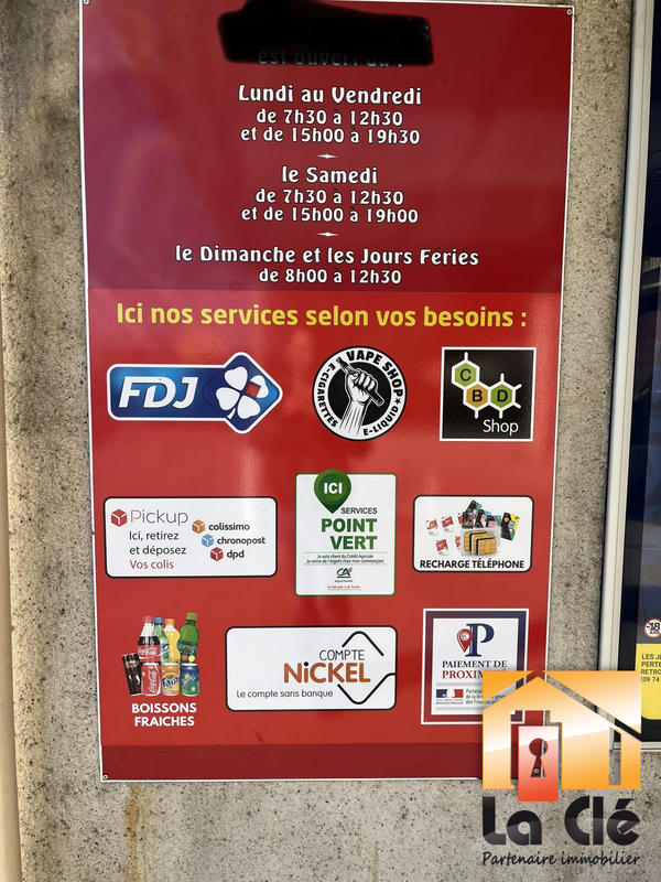 Fonds de commerce - 28 m²