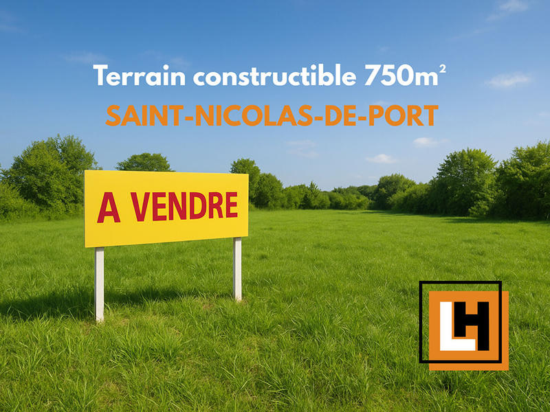 Terrain - 750 m²