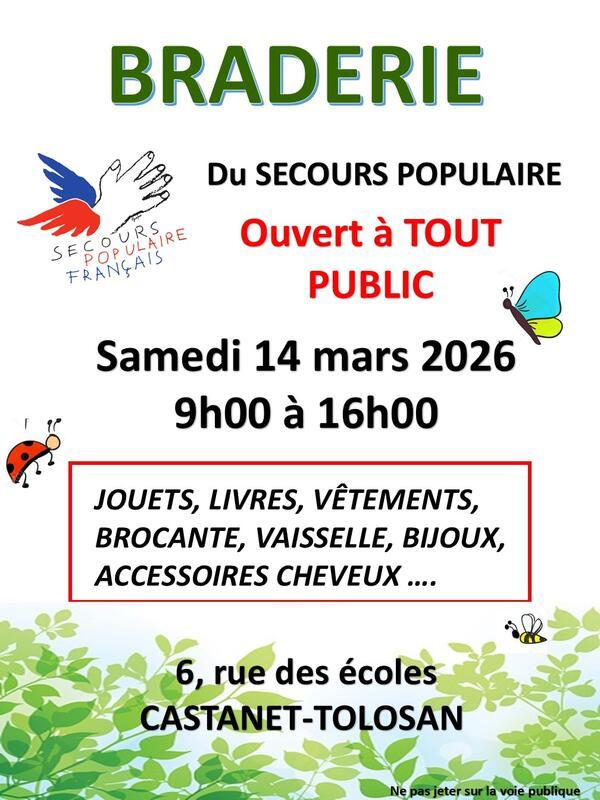 Braderie de printemps