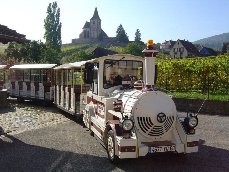Petit train touristique de Ribeauvillé et Hunawihr